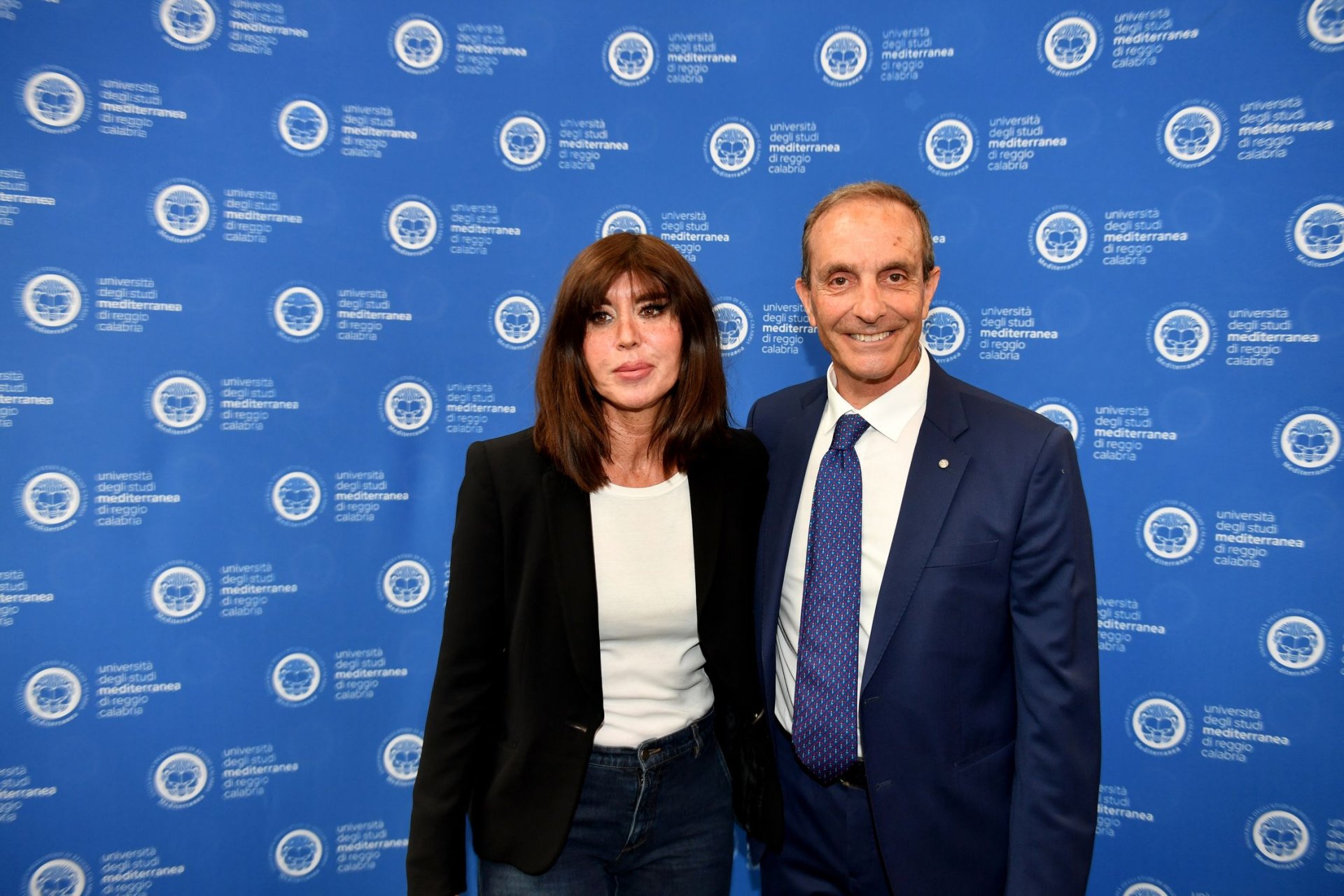 Il ministro Anna Maria Bernini ed il Rettore Giuseppe Zimbalatti